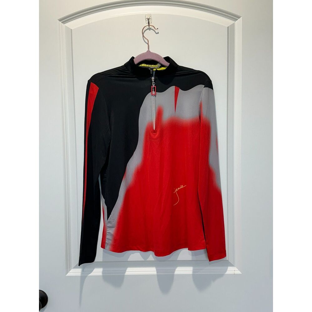 NWT Jamie Sadock Fuji Sunsense Long Sleeve 1/4 Zip Top Size XS